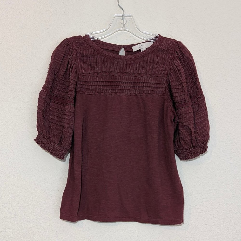 Loft Peasant Hippie Boho Top